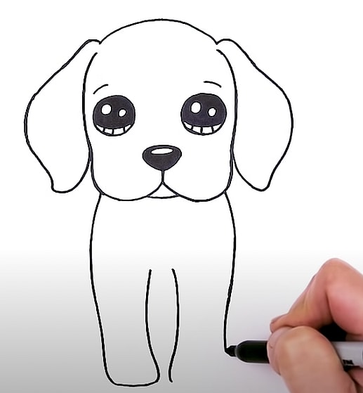 How To Draw A Beagle