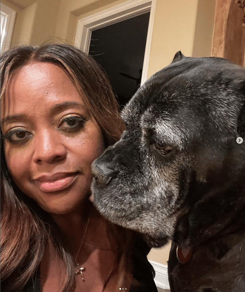 Sherri Shepherd & her Cane Corso