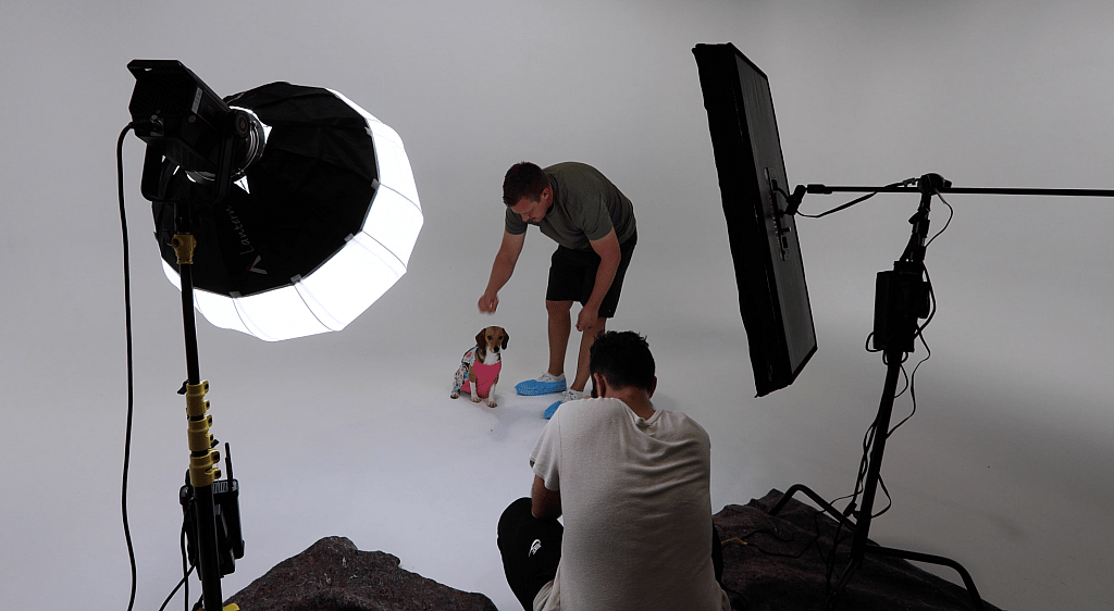 Tashi in Photography studio