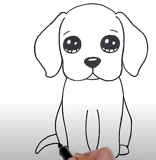 How To Draw A Beagle